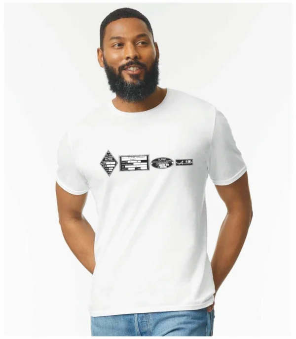 Alpine Engine Plates tee shirt - £15.95 inc vat & carriage